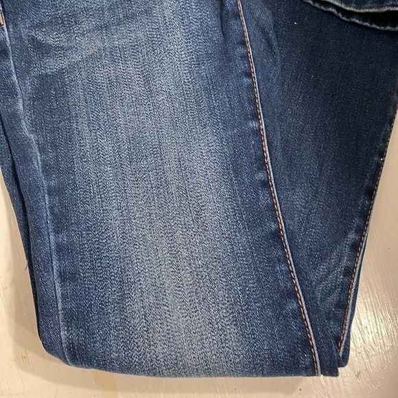 Size 4 Inc Jeans boot cut regular fit flare medium wash blue denim jeans - Picture 7 of 15